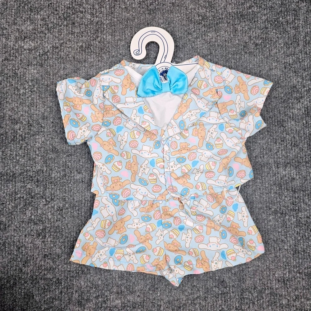 Build A Bear Cinnamoroll Plushie Outfit Sanrio Pajamas Cute BRAND‎ NEW Unstuffed